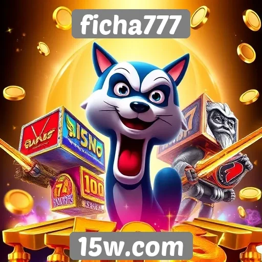 Variedade de jogos disponíveis na ficha777